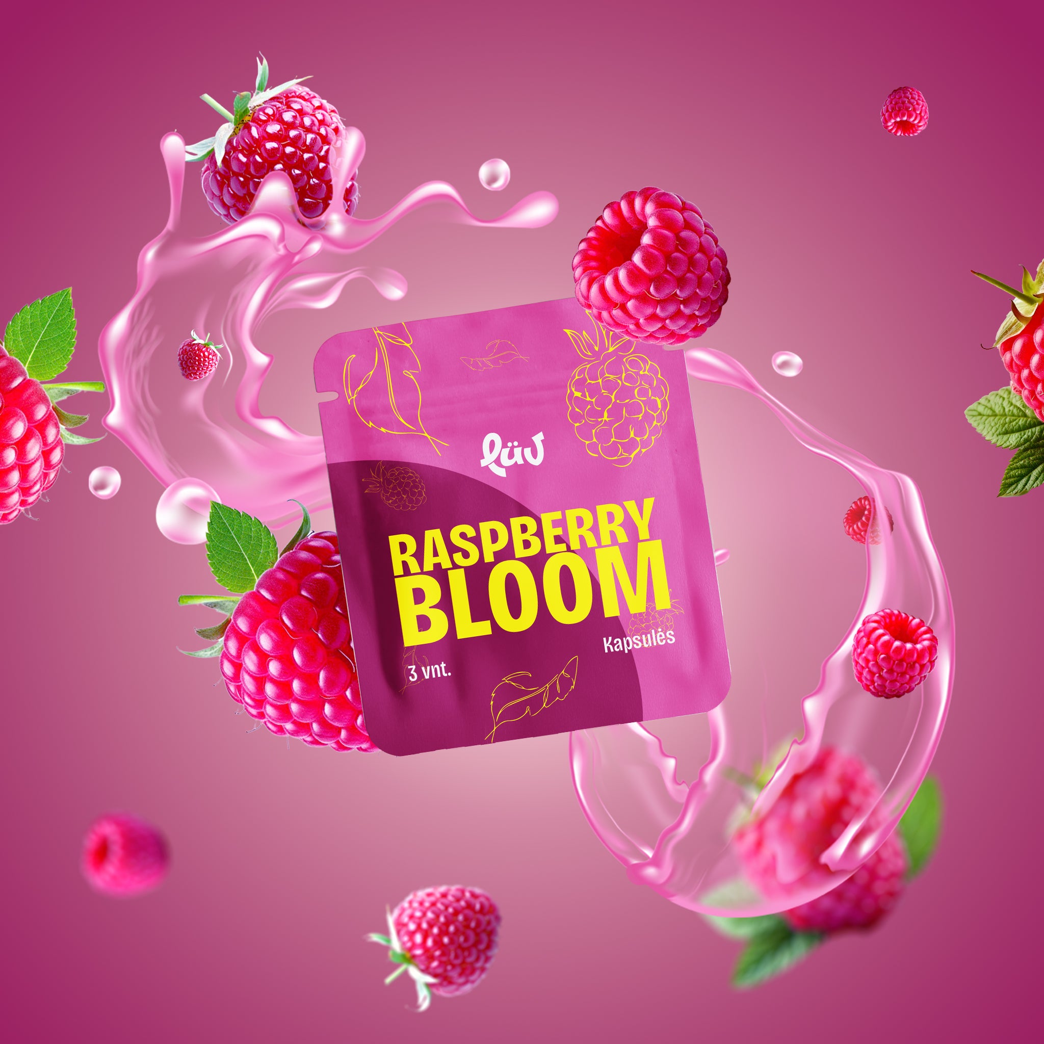 Raspberry Bloom